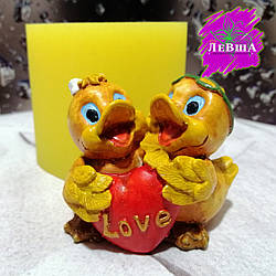 Форма силіконова Закохані Каченята 3D