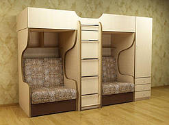 Ліжко горище КЧ 83 з місцем під диван