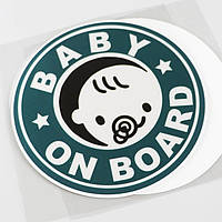 Наклейка "Baby on board" (ребёнок в машине)