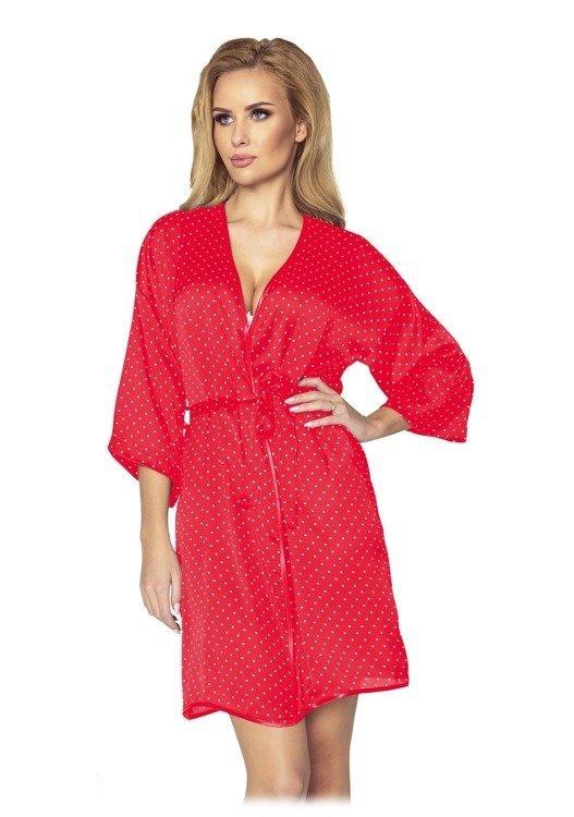 Халат Laurine De Lafense 370 малиновий M