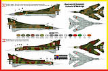 Пластикова модель 1/72 Kovozavody Prostejov 0050 радянський багатоцільовий винищувач МІГ-23 CzAF,GDR,Poland, фото 2