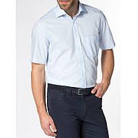 Рубашка мужская ETERNA Большие размеры,голубой цвет,немецкий производитель