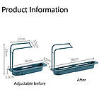 Органайзер для кухонної раковини Sink Holder білий, фото 2