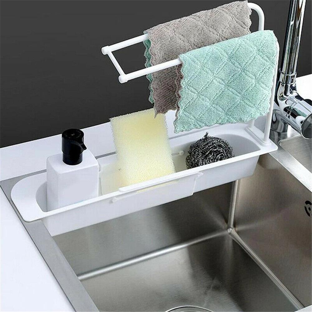 Органайзер для кухонної раковини Sink Holder білий, фото 1