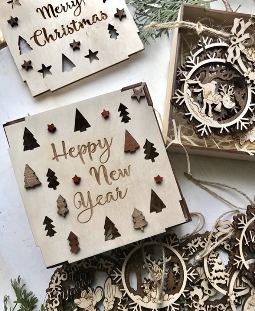 Новорічні іграшки, фото 1