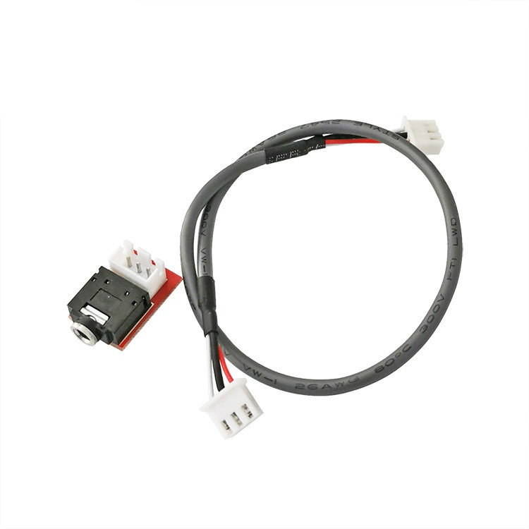 Плата аудіосигналу, два канали, роз'єм 3,5 jack 3pin 2,54 модуль для домашнього звукового підсилювача, фото 1