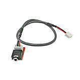 Плата аудіосигналу, два канали, роз'єм 3,5 jack 3pin 2,54 модуль для домашнього звукового підсилювача, фото 4