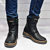 Черевики шкіряні зимові на хутрі Diesel Modern, фото 2