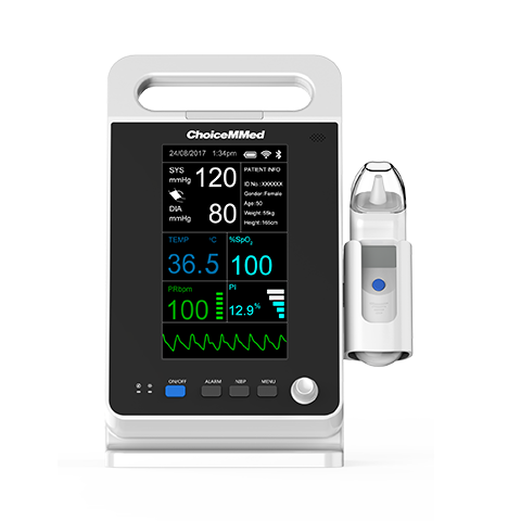 Монітор пацієнта MD2000C (SpO2, ЧП, Ip, НиАд, Темп) Медапаратура