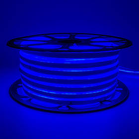 Led неон 220В синій smd2835 120LED/m 12 W IP65