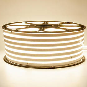 Led неон 220В білий теплий smd2835 120LED/m 12 W IP65