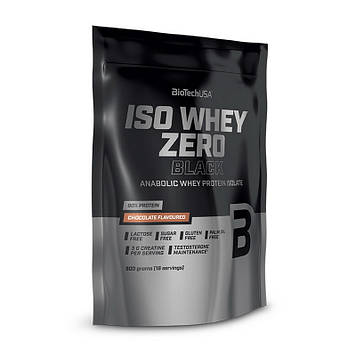 Сироватковий протеїн ізолят BioTech Iso Whey Zero Black (500 g)