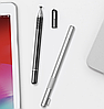 2 в 1 Стілус - Ручка Baseus Household Pen Чорний, для телефону для планшета сенсорного екрану, малювання, фото 2