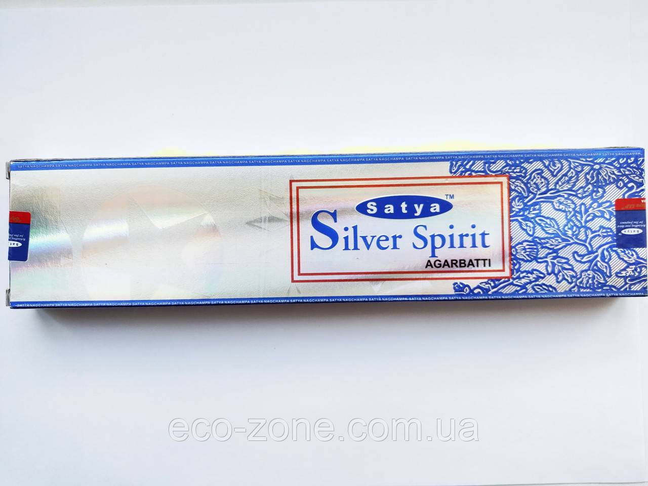 Ароматичні палички "Silver Spirit" Agarbatti. Пахощі. 15г Satya., фото 1