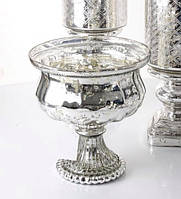 Цукерниця скляна на ніжці 13 х 23 см 876-046