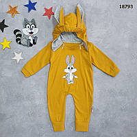 Чоловічок "Кролик" для малюка. 0-3 міс