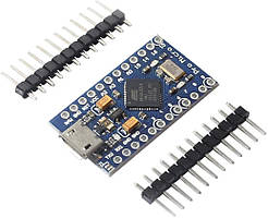 Контролер Arduino Nano ATMEGA32U4 microUSB