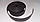 Стрічка термоусмоктована 25 мм х 5 м х 0,8 мм із клейовим шаром чорна, фото 2