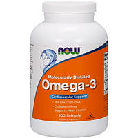 Omega-3 1000 mg Now Foods (500 капсул)