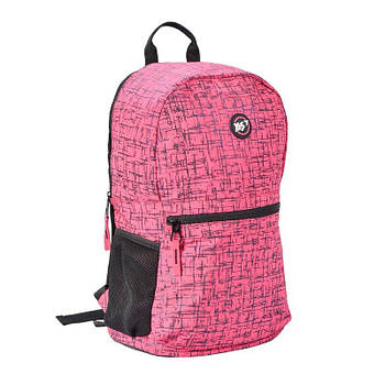 Рюкзак молодіжний YES R-09 "Compact Reflective" рожевий 558506