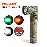 Ліхтар NICRON B70 PLUS Camo 18650*2600mAh (1200LM, USB Type-C, Cree XPL HI V2, 5 діодів, IPX4, Магніт, 90 °), фото 2