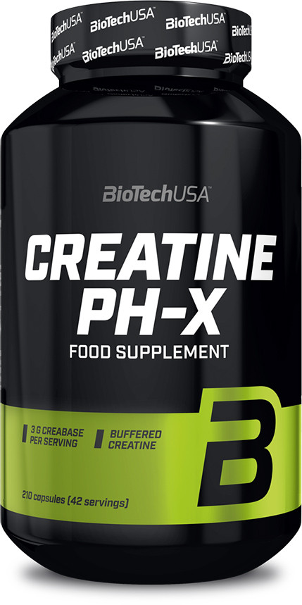 Креатин BioTech Creatine pH-X 210 кап