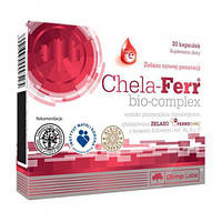 Железо Olimp Chela-Ferr bio complex 30 капсул