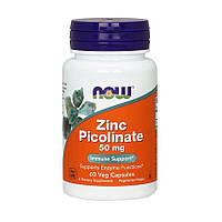 Цинк NOW Zinc Picolinate 60 капс