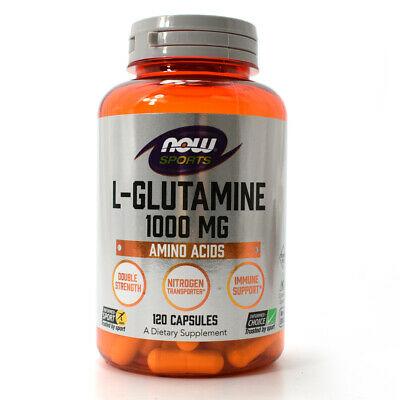 Глютамін NOW L-Glutamine 1000 mg 120 капс