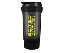 Шейкер Scitec Shaker 500 Travel 500 мл black / чорний
