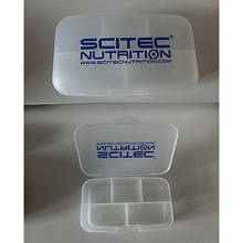 Таблетница Scitec Pill Box біла