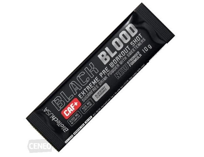 Передтренувальний комплекс BioTech Black Blood Caf plus 10 г