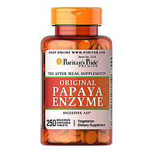 Ферменти Puritan's Pride Papaya Enzyme original 250 жев. таб