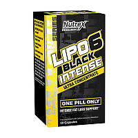 Жироспалювач Nutrex Lipo 6 black intense Ultra Concentrate 60 капс