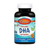 Омега 3 Carlson kid's Chewable DHA 100 mg 120 капс гел