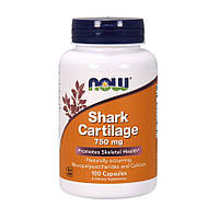 Для суставов и связок NOW 100% Pure Shark Cartilage 750 mg 100 капс