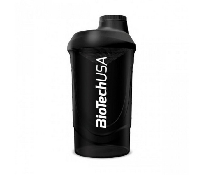 Шейкер BioTech Shaker Wave Panther Black 600 мл / чорний