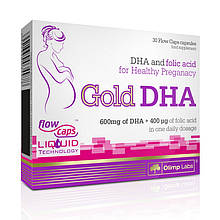 Омега для вагітних OLIMP Gold DHA 30 капс Жирні кислоти