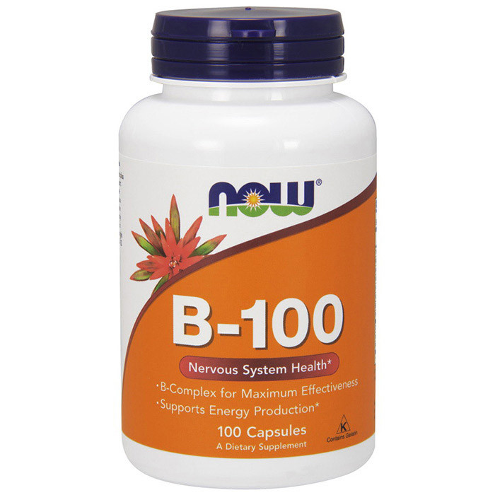 Витамины группы Б NOW Foods B-100 100 капс