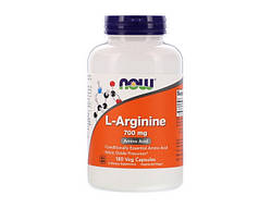 Аргінін NOW L-Arginine 700 мг 180 капс