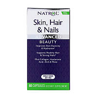 Для волос кожи и ногтей Natrol Skin, Hair Nails 60 капс