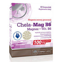 Хелатний магній Б6 Olimp Chela-Mag B6 60 капсул
