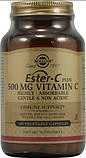 Естер С Солгар Solgar Ester-C plus 500 мг Vitamin C 100 капсул, фото 3