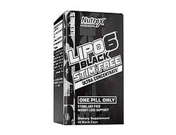 Жіросжігателя Nutrex Lipo 6 Black Stimee black Ultra Concentrate 60 капс