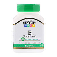 Вітамін Е 21st Century Vitamin E 90 mg 200 IU 110 гел капс