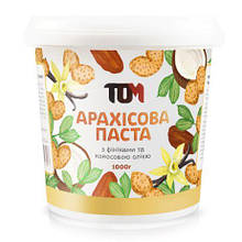 Арахісова паста TOM1 кг з фініками та кокосова олією