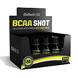 Амінокислота BioTech BCAA Shot zero carb 20 штук 60 мл, фото 2