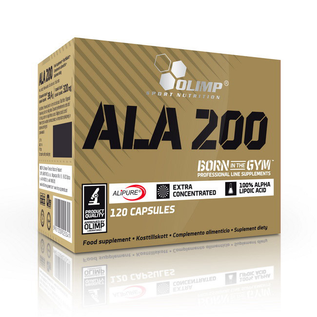 Альфа-ліпоєва кислота OLIMP ALA 200 120 капс