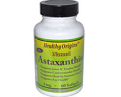 Астаксантин Healthy Origins Astaxanthin 4 mg 60 капс