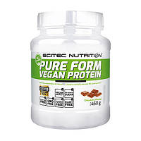 Протеин Scitec Pure Form Vegan Protein 450 г